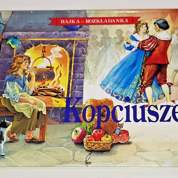 Kopciuszek Cinderella Pop-Up Book Polish language -Excellent Cond 1996 / 1999 - Picture 1 of 6